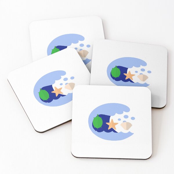 Item preview, Beach Themed Flat Lay Illustration  designed and sold by brehumphres.