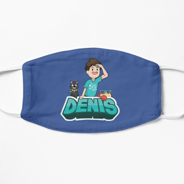 Denisdaily Face Masks Redbubble - denis daily roblox cartoon tycoon