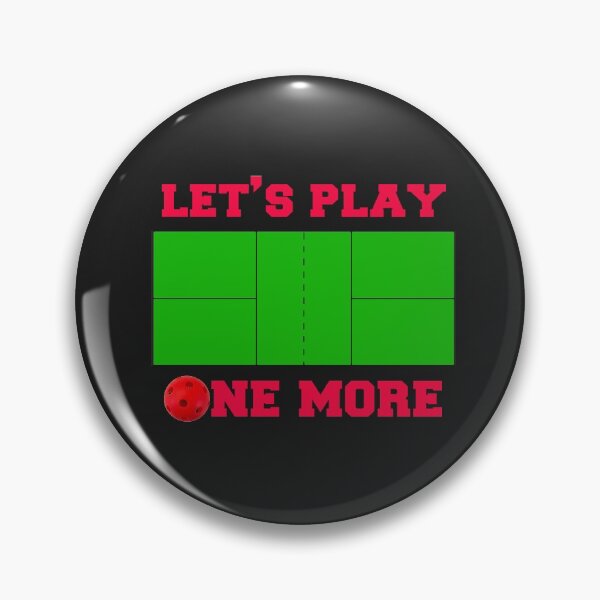Item preview, Let's Play One More Game of Pickleball Gear designed and sold by rbctees.
