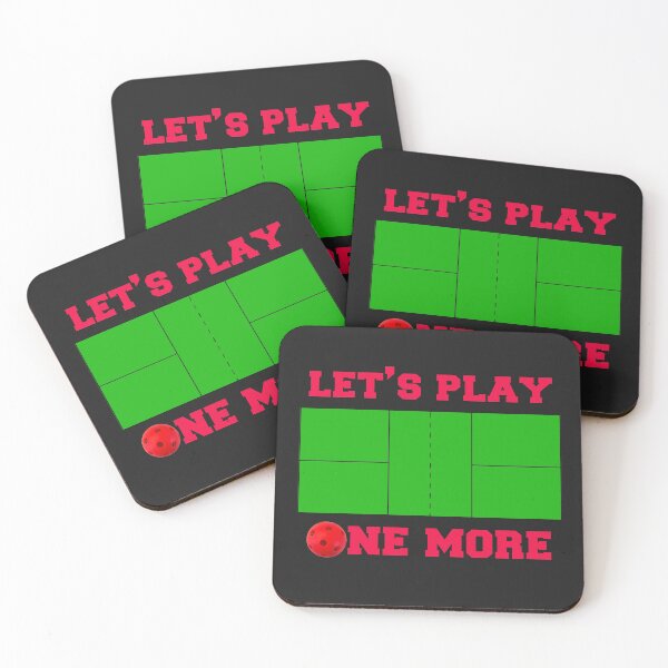 Item preview, Let's Play One More Game of Pickleball Gear designed and sold by rbctees.