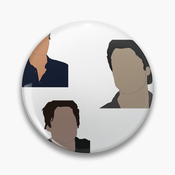 Item preview, Damon Salvatore Outline Sticker Set designed and sold by laurencude.