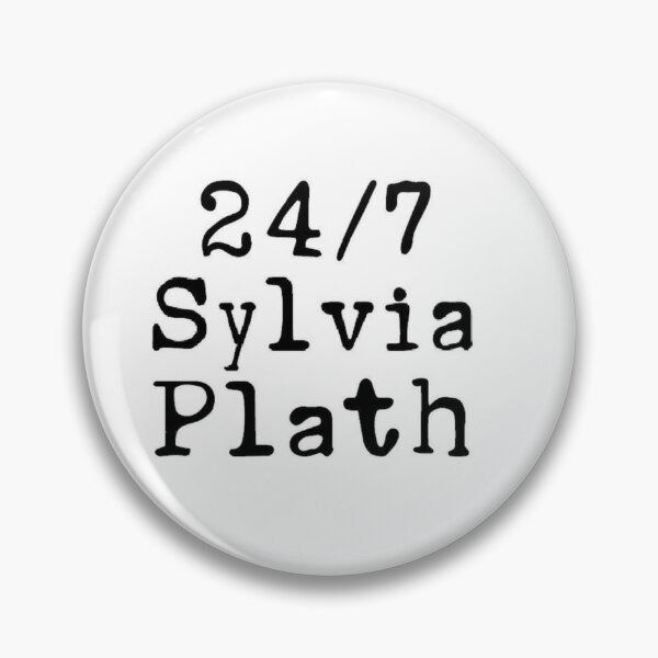 Sylvia Plath Enamel Pin Women Poets Pin Collection Book Lover