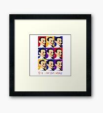 Pee wee Herman Framed Print