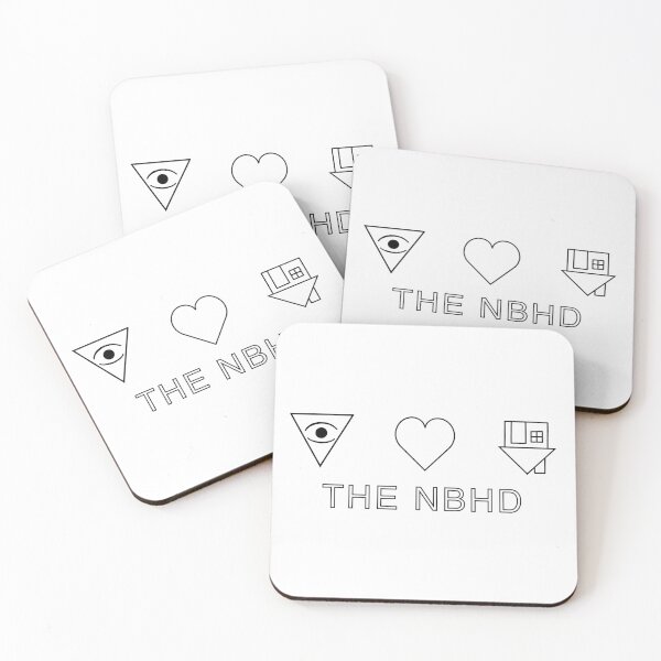 Item preview, Nbhd white designed and sold by JustARandomShop.