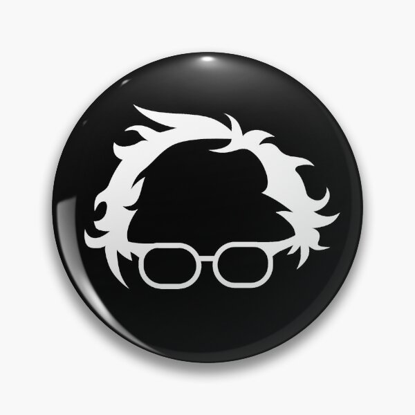 Item preview, Bernie Sanders Silhouette, Hair, Glasses designed and sold by TeeBouteek.