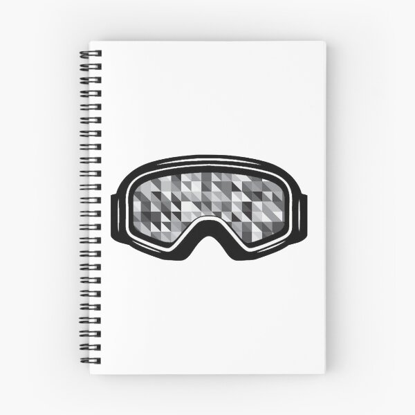 Item preview, Ski Goggles Winter Grey and Black Design designed and sold by Mountainman420.