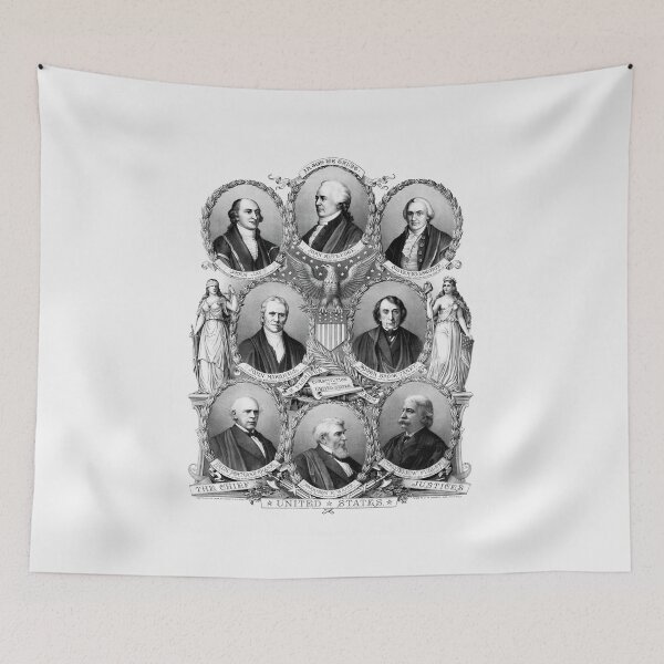 Item preview, First Eight Chief Justices of the Supreme Court - 1894 designed and sold by warishellstore.