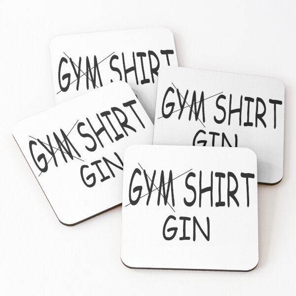 Item preview, Funny Gym Tshirt / Gin and Tonic T-shirt / Gin Shirt Workout T Shirt designed and sold by Noui Barka.