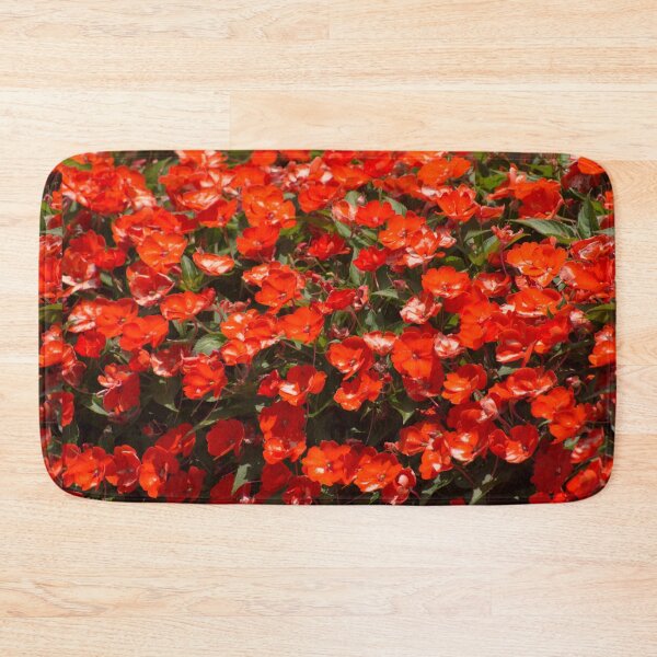 Item preview, Red Impatiens walleriana  designed and sold by Zina Stromberg.