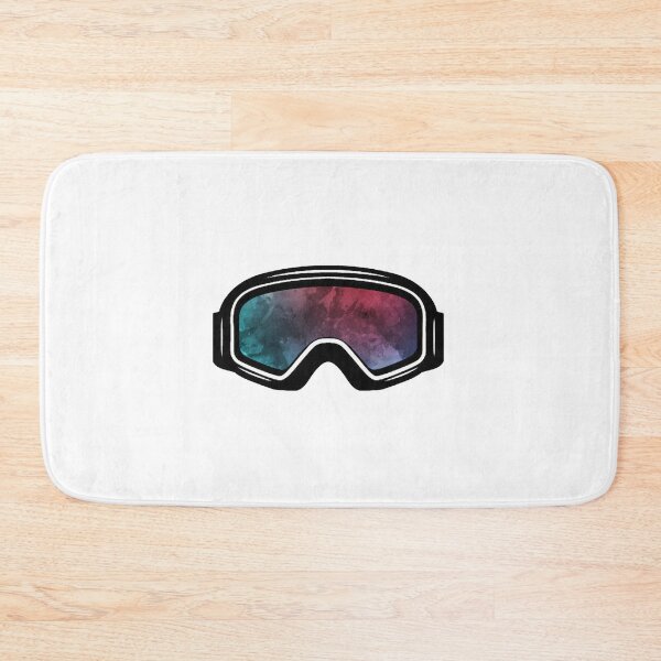 Item preview, Ski Goggles Winter Red Blue Colorful Splash Design designed and sold by Mountainman420.