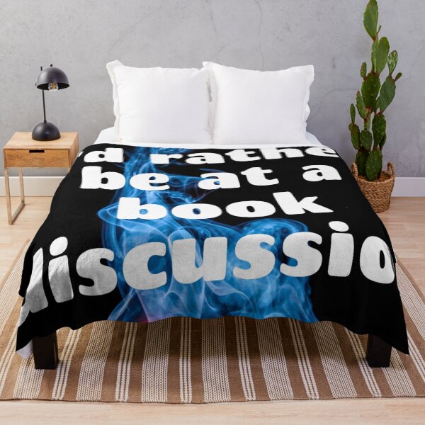 Item preview, I'd rather be at a book discussion  designed and sold by Darksun427.