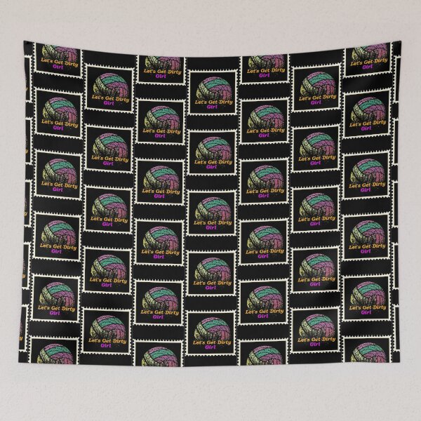 Item preview, Volleyball Let's get Dirty Girl Gift designed and sold by Lighvision.