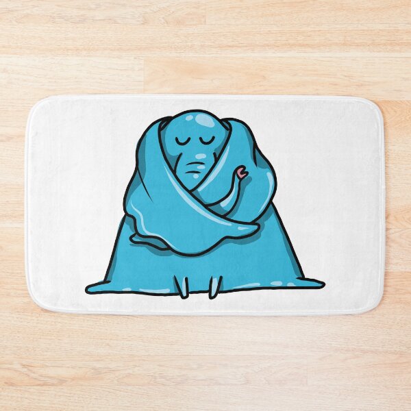 Item preview, Divertido lindo elefante azul para dormir designed and sold by AnastasiaDesign.