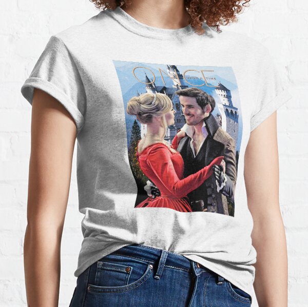 Captain Swan Fairy Tale Watercolor Design 2 Classic T-Shirt