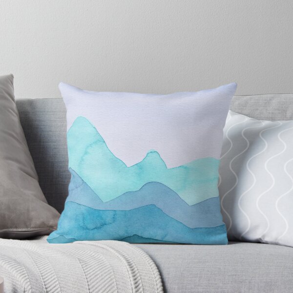 Item preview, Mountains in turquoise, green, azure designed and sold by christianmerz.