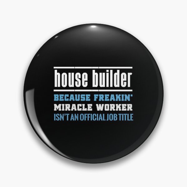 Artikelvorschau, House Builder Miracle Worker - Bauherr entworfen und verkauft von saechla.
