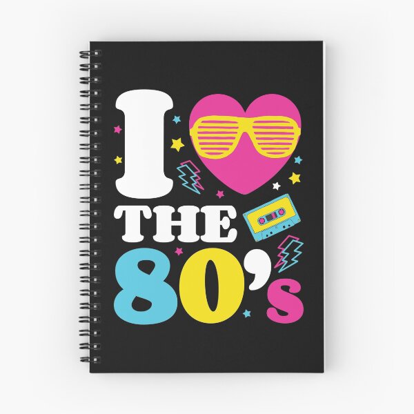 Item preview, Love the 80's; Retro Eighties T-Shirt 1980s Neon 1980 designed and sold by EstelleStar.