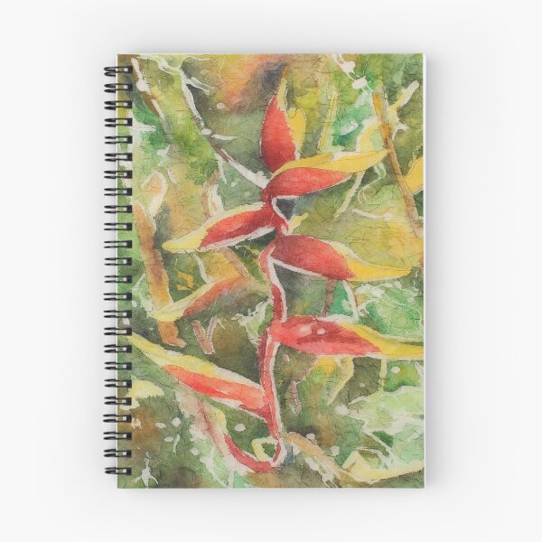 Item preview, Heliconia Batik designed and sold by rosiebrown.