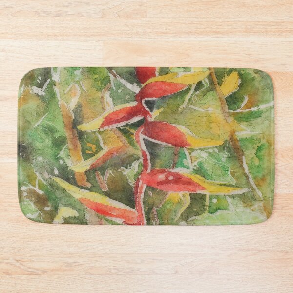 Item preview, Heliconia Batik designed and sold by rosiebrown.