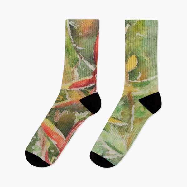 Item preview, Heliconia Batik designed and sold by rosiebrown.