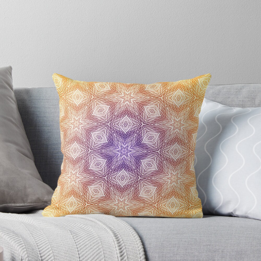 Item preview, Throw Pillow designed and sold by bubbliciousart.