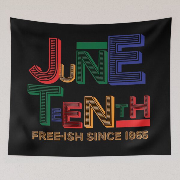 Item preview, Juneteenth Free-Ish Since 1865 designed and sold by blackartmatters.