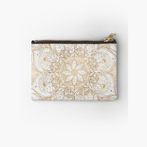 Item preview, Trendy Gold Floral Mandala Marble Design designed and sold by InovArtS.