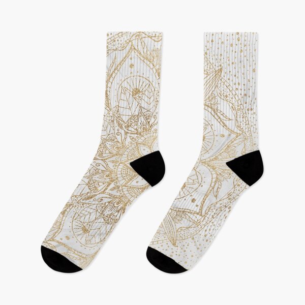 Item preview, Trendy Gold Floral Mandala Marble Design designed and sold by InovArtS.