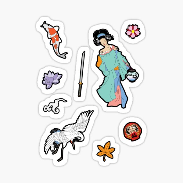 Japanese Stuff Sticker