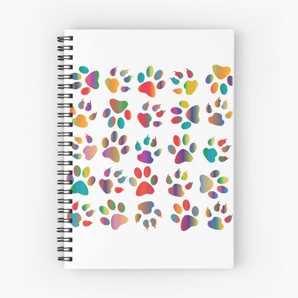 Item preview, Paw Claw Prints Colorful Cat Dog Pet Rescue Adopt Feline Pattern  designed and sold by keendeals.
