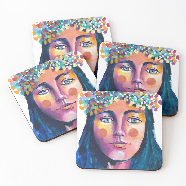 Item preview, Boho Girl designed and sold by Carolina  Coto Art.