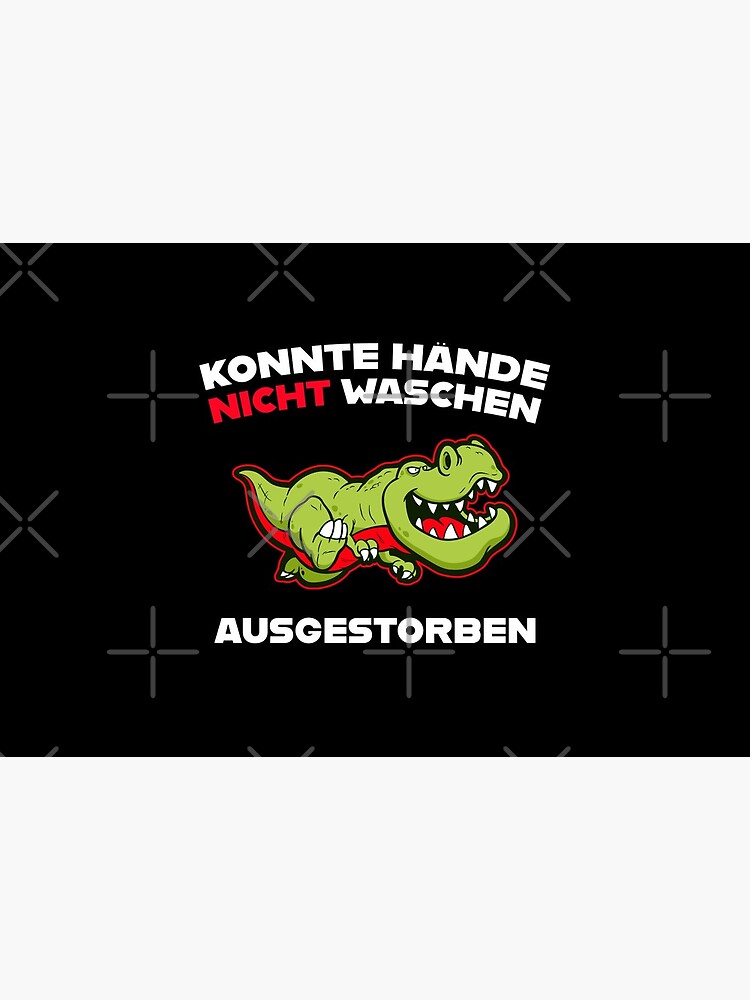 KONNTE HÄNDE NICHT WASCHEN AUSGESTORBEN Geschenk Idee von jodotodesign