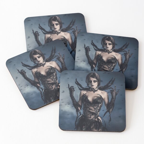 Item preview, Corvus - gothic style portrait  designed and sold by Elisanth.