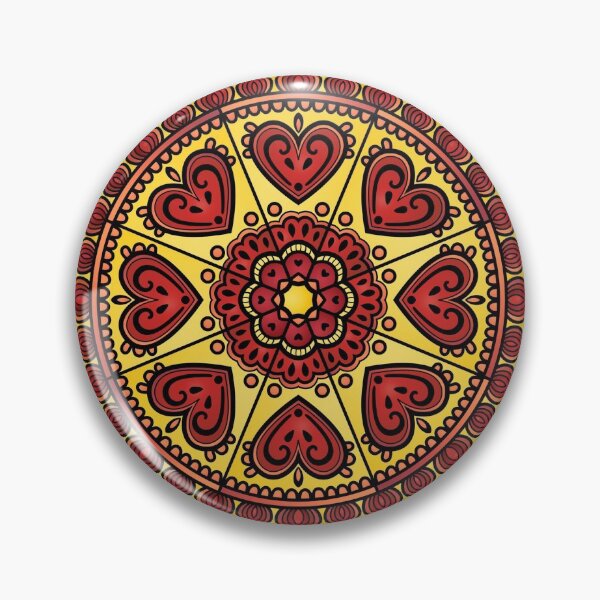 Item preview, Mandala _ HEARTS designed and sold by salomemika.