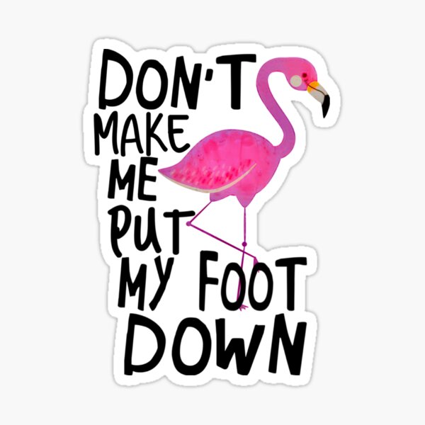 don-t-make-me-put-my-foot-down-sticker-for-sale-by-abidilana-redbubble