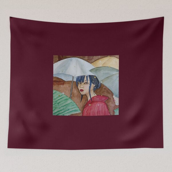 Item preview, rainy city girl designed and sold by simh.