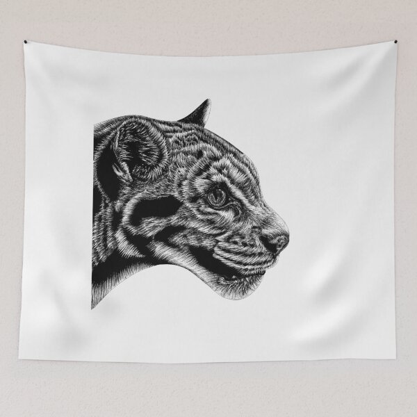 Item preview, Clouded leopard designed and sold by LorenDowding.