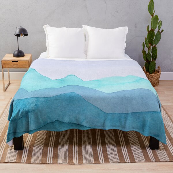 Item preview, Mountains in turquoise, green, azure designed and sold by christianmerz.