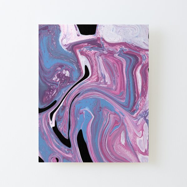 Melted Wax Canvas Mounted Print