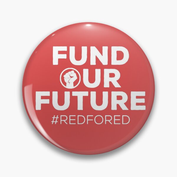 Item preview, Red For Ed | Fund Our Future designed and sold by prettyletters.