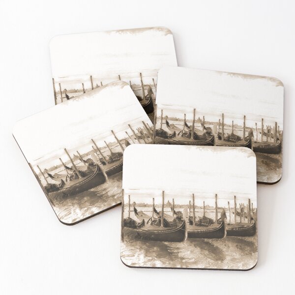 Item preview, The Gondolas of Venice, Italy designed and sold by phutball.
