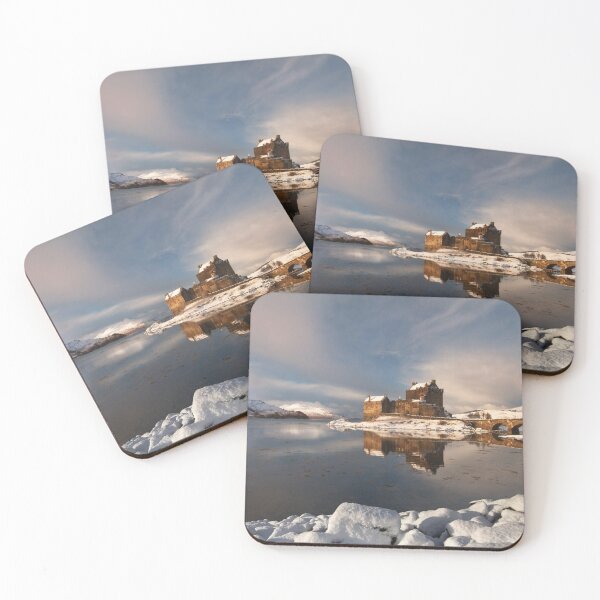 Item preview, Eilean Donan Castle Winter Scene Loch Duich Scotland. designed and sold by PhotosEcosse.