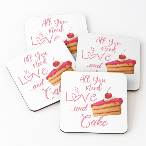 Item preview, All you need is Love... and Cake designed and sold by artediamore.