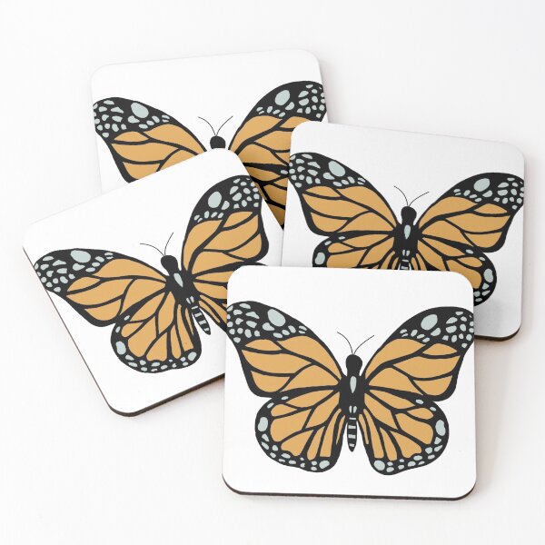 Item preview, orange butterfly designed and sold by Brooke Therese.