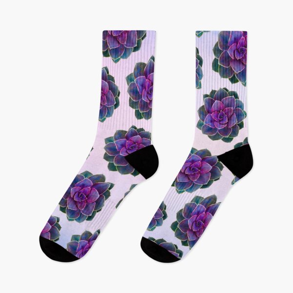 Aperçu de l'œuvre Succulentes ultra-violettes créée et vendue par Studio Vickn.