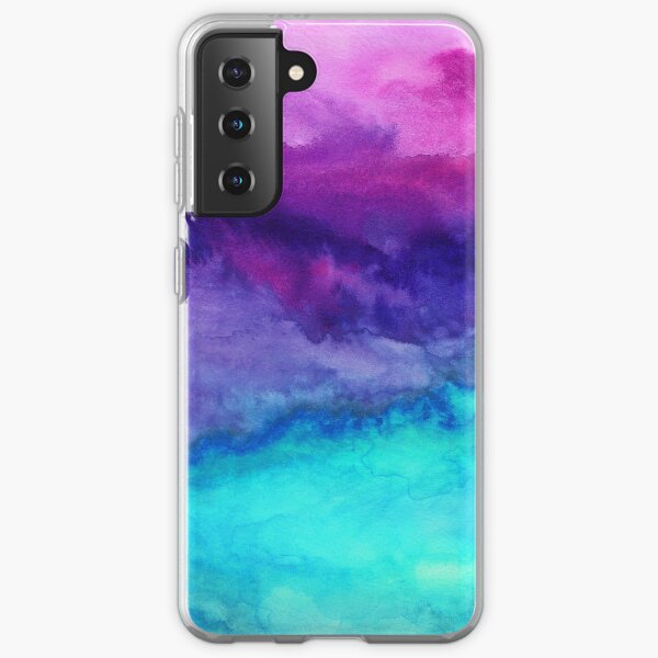The Sound - Abstract Ombre Watercolor Samsung Galaxy Soft Case