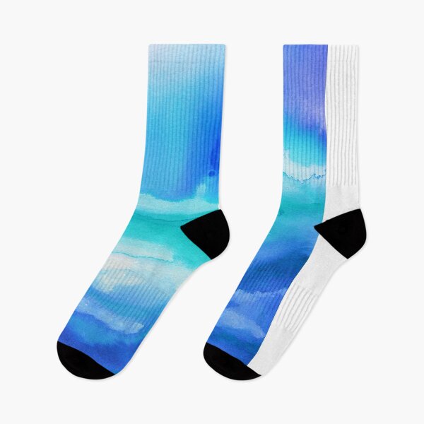 Item preview, Rise 2 - Abstract Blue Watercolor designed and sold by Jacqueline Maldonado.