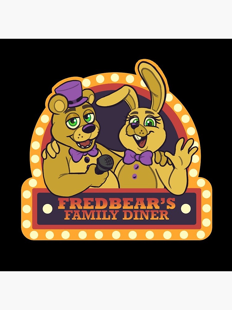 Five Nights at Freddy's Fredbear's Family Diner Security Badge Pin for  Sale by pinjann