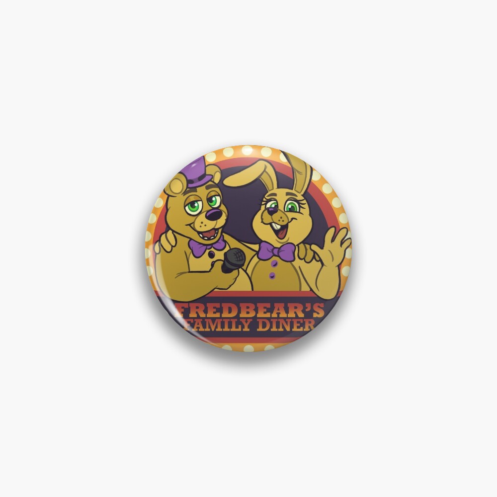 Fredbear's Family Diner (Vintage)  Pin for Sale by Hush-Art