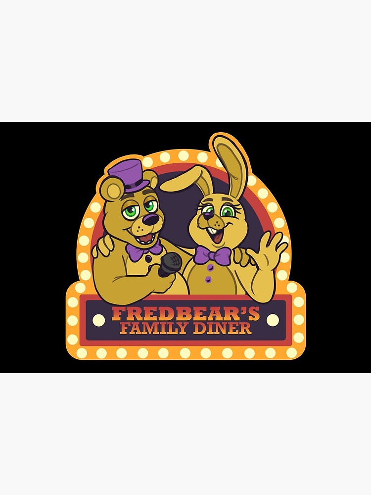  Fredbear'S Family Diner Poster (Spring Bonnie) Sticker